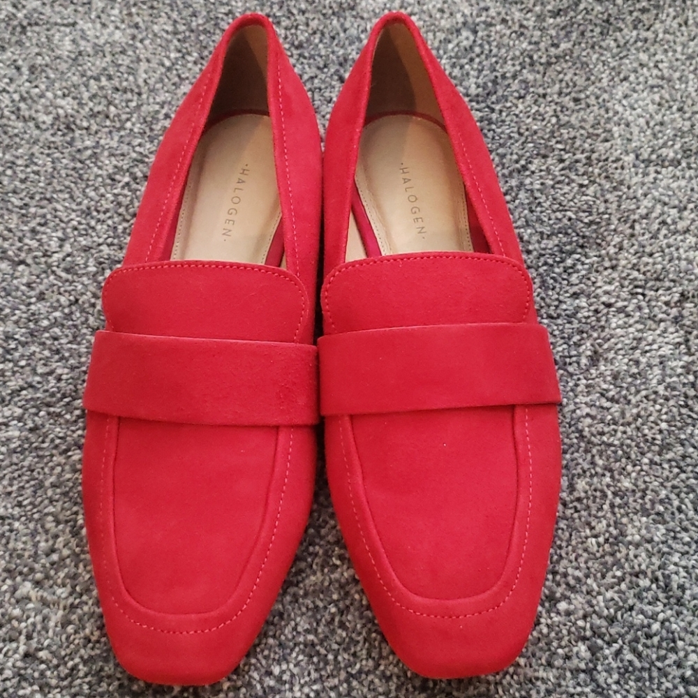 Halogen Lucy Flat, NWOT,  square toe